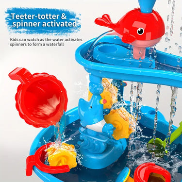 Mesa AquaPlay | Diversión veraniega salpicante - Mesa de arena y agua para niños